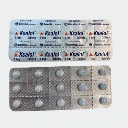 Alprazolam 1mg (Ksalol) Anxiety Relief Tablets