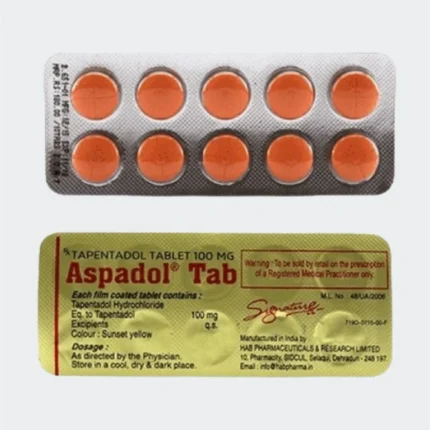 Aspadol 100mg fast pain relief tablets