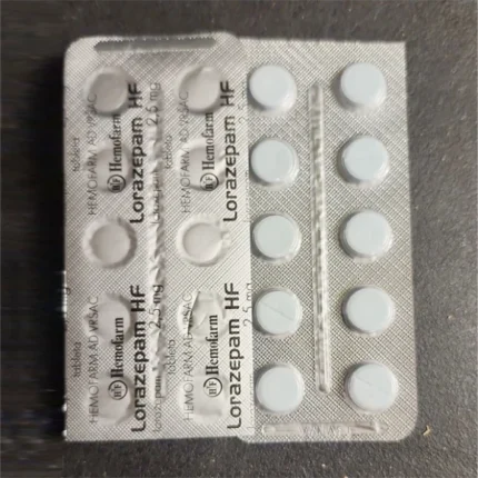 Ativan 2.5mg (Hemofarm) Anxiety Relief Tablets