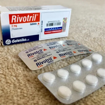 Clonazepam 2mg (Rivotril) Anxiety Relief Tablets