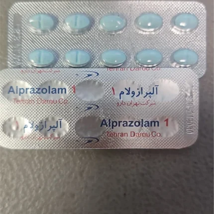 Xanax 1mg (Tehran Daru) Anxiety Relief Tablets