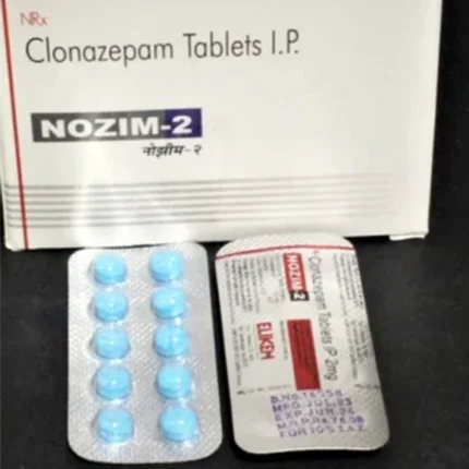 Clonazepam 2mg (Nozim) Anti-Anxiety Tablets online